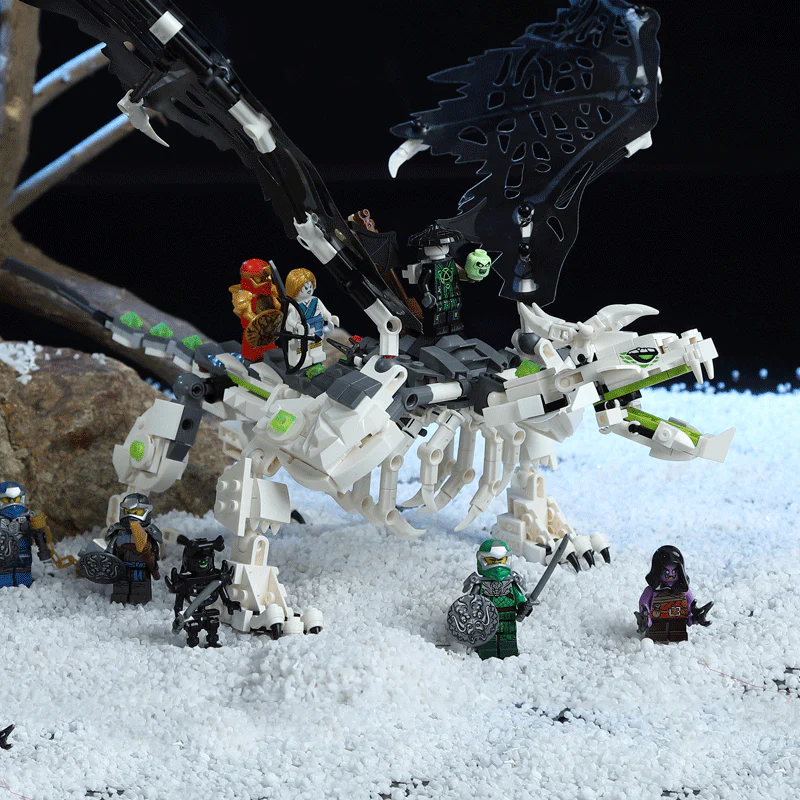 767PCS 8903 Skull Sorcerer's Dragon - Image 2