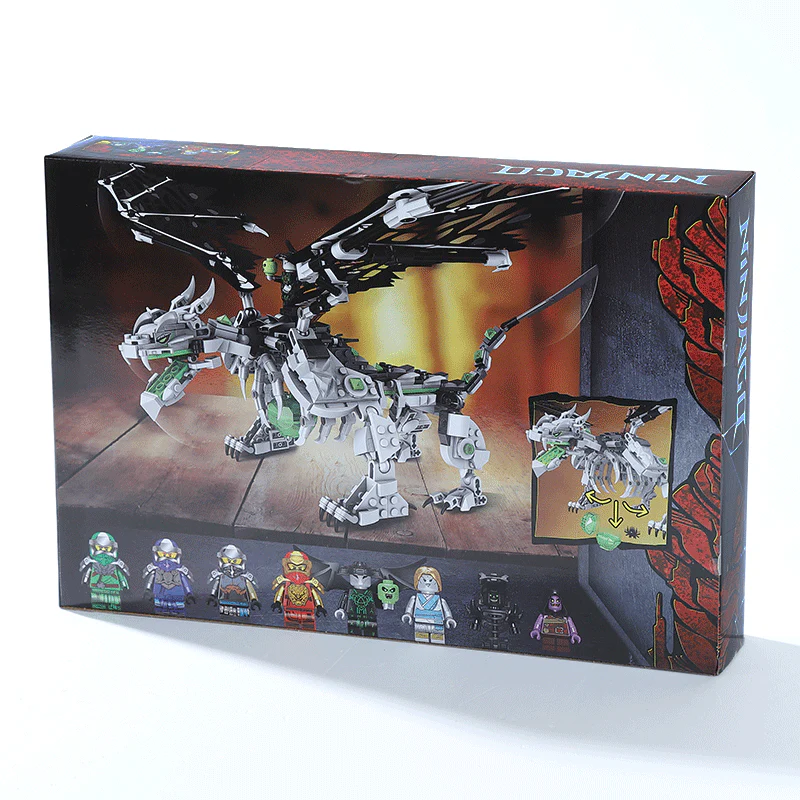767PCS 8903 Skull Sorcerer's Dragon - Image 3