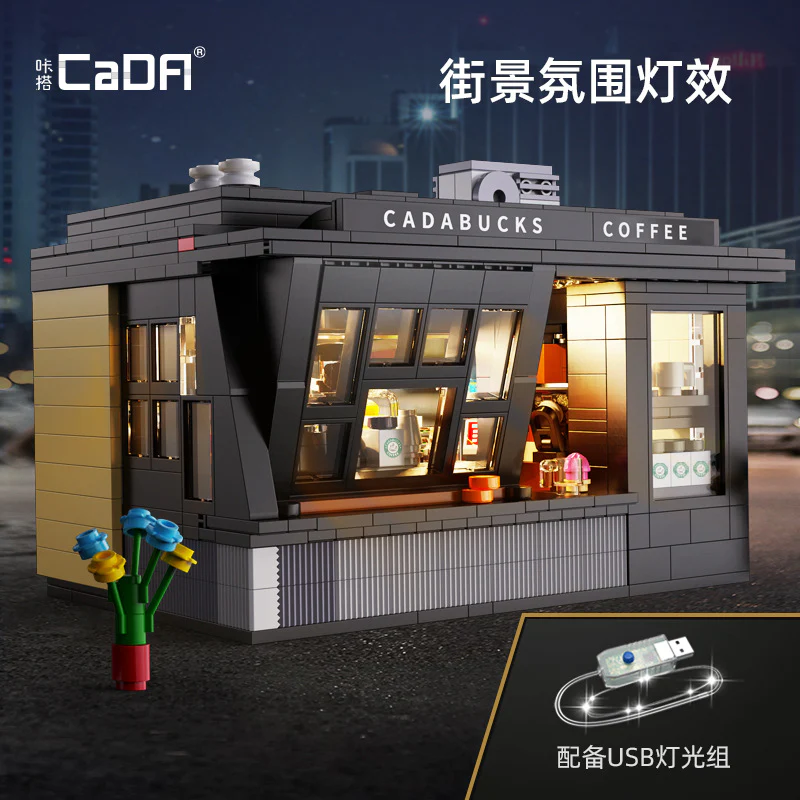 768PCS CADA C66005 Coffee House - Image 2