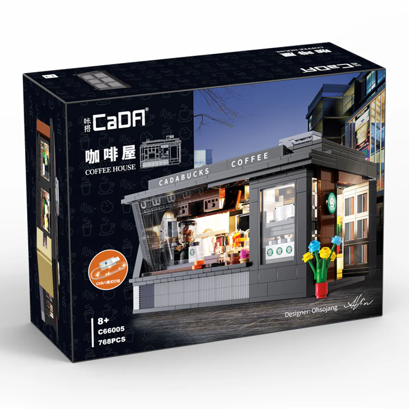 768PCS CADA C66005 Coffee House - Image 5