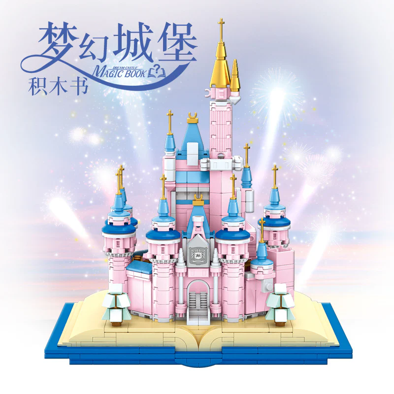 768PCS MJi 13011 Magic Castle Book PINK - Image 2