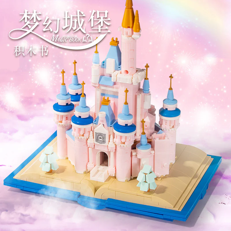 768PCS MJi 13011 Magic Castle Book PINK - Image 3