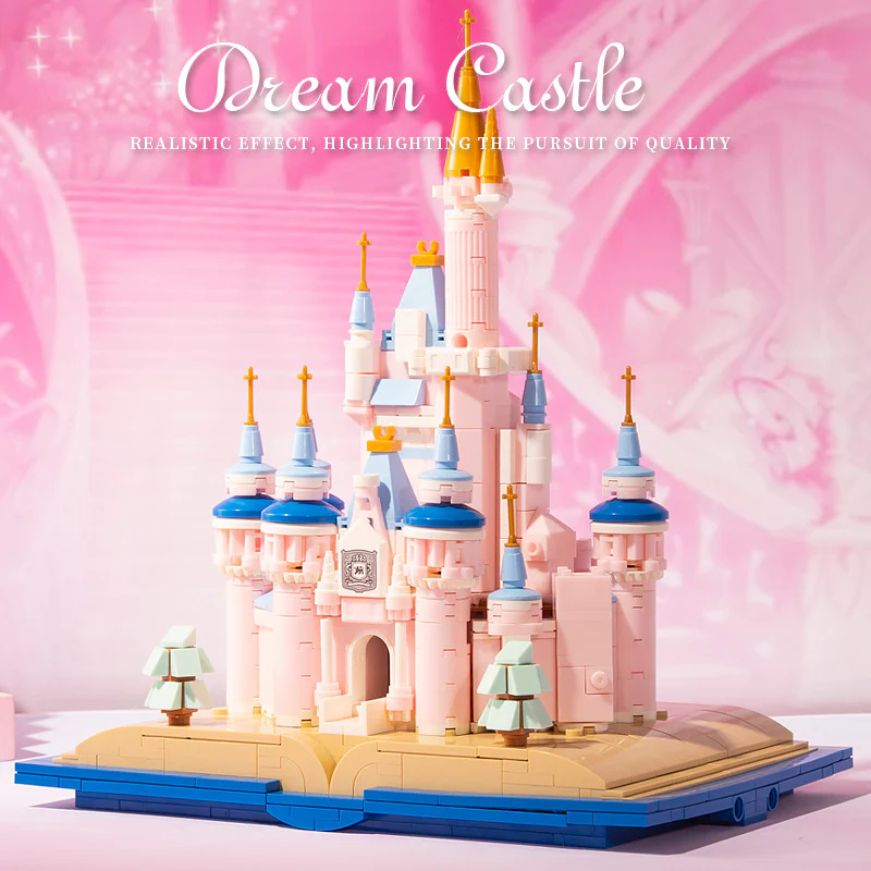 768PCS MJi 13011 Magic Castle Book PINK - Image 4