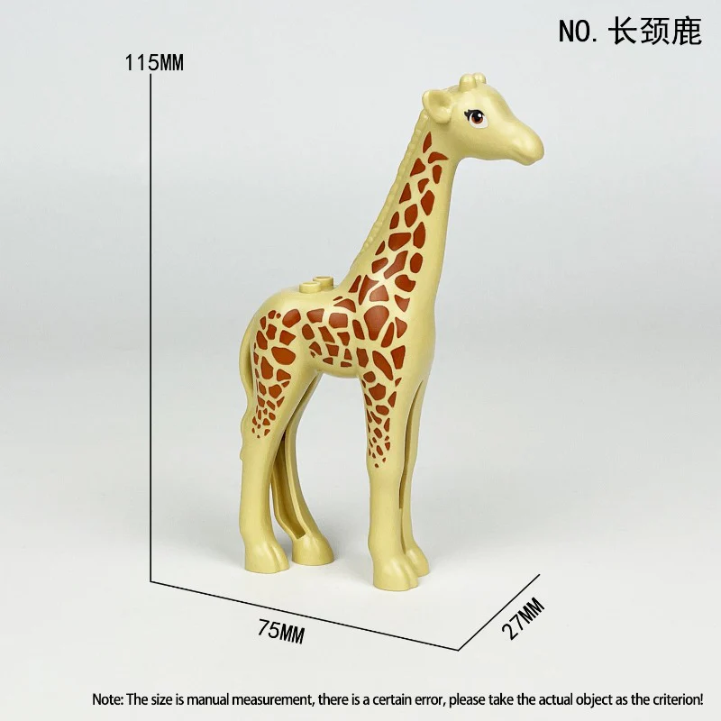 76905 Jungle Land Tricolor Giraffe Minifigures - Image 10