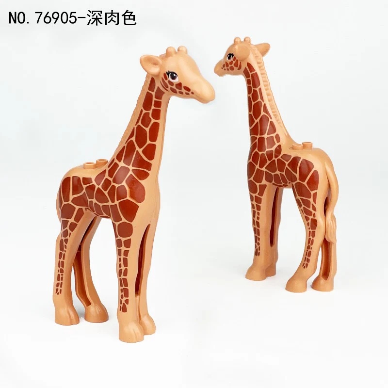 76905 Jungle Land Tricolor Giraffe Minifigures - Image 5