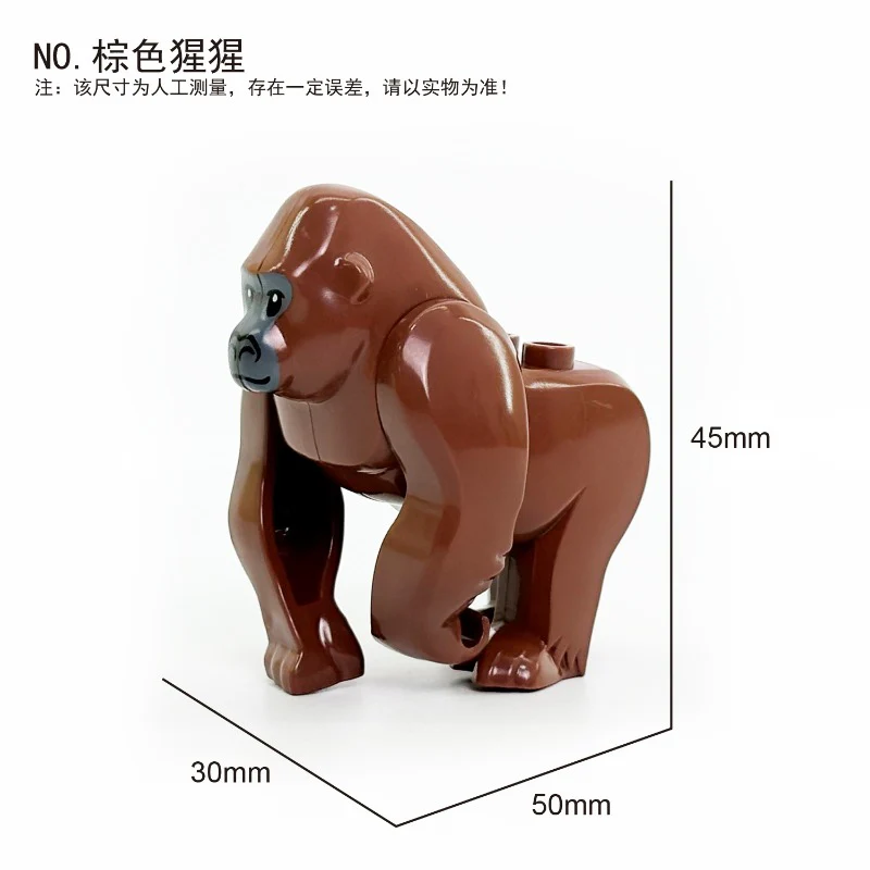 76906 Jungle gorillas Minifigures - Image 8