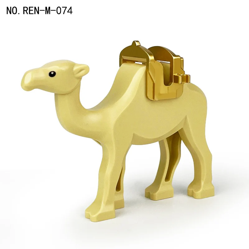 76907-76908 Middle Eastern desert camel animal Minifigures - Image 9