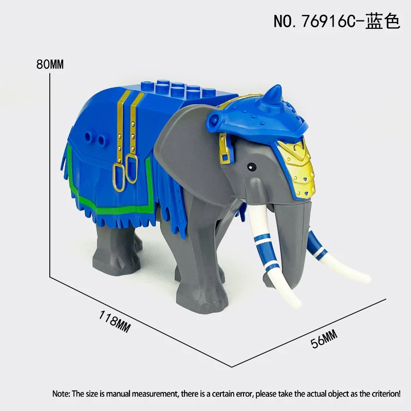 76913A-76916C Imperial War Elephant Persian War Elephant Minifigures - Image 11