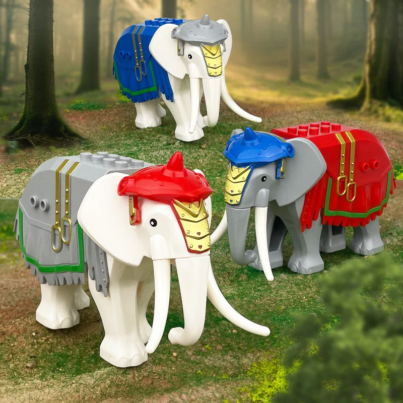 76913A-76916C Imperial War Elephant Persian War Elephant Minifigures - Image 2