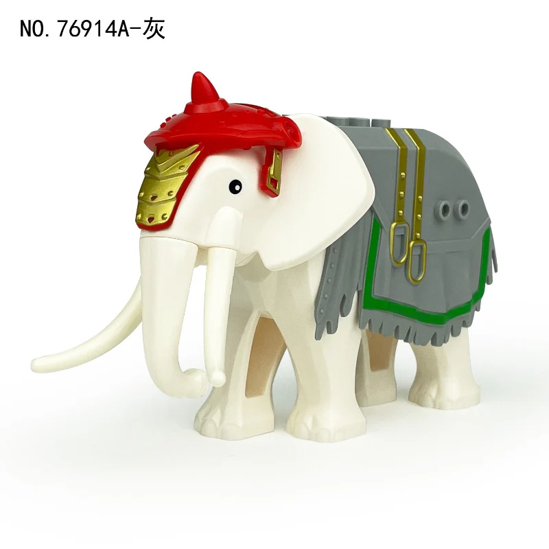 76913A-76916C Imperial War Elephant Persian War Elephant Minifigures - Image 4