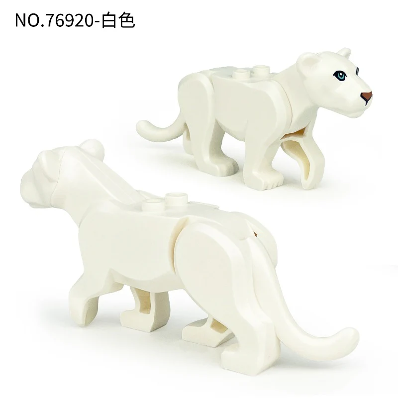 76919-76920 Animals Forest Male Lion Female Lion Minifigures - Image 19