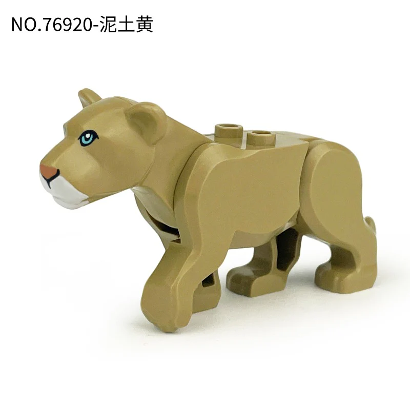 76919-76920 Animals Forest Male Lion Female Lion Minifigures - Image 21