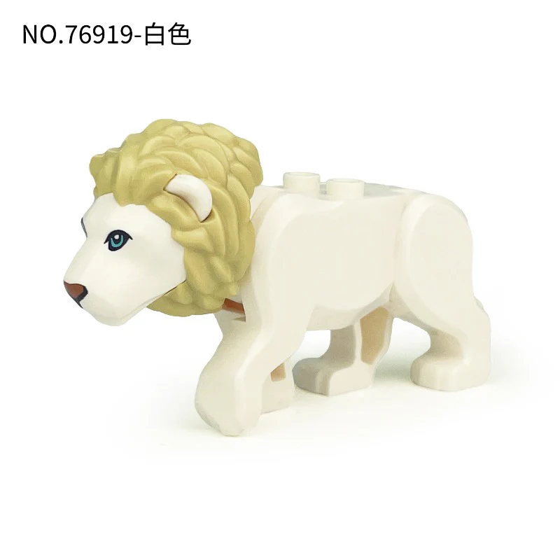 76919-76920 Animals Forest Male Lion Female Lion Minifigures - Image 9