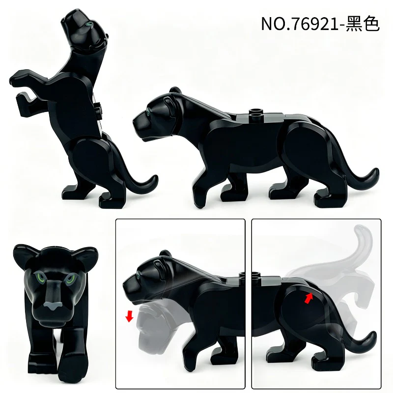 76921 Animal Forest Jaguar Minifigures - Image 9