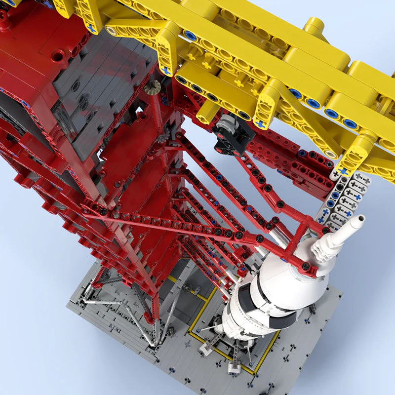 7706PCS MOC-60088 Launch Tower Mk I for Saturn V with Crawler(Saturn V not included) - Image 4