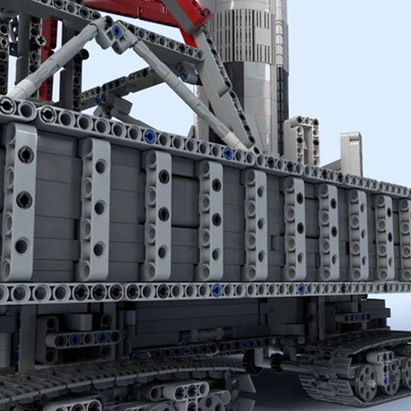 7706PCS MOC-60088 Launch Tower Mk I for Saturn V with Crawler(Saturn V not included) - Image 5