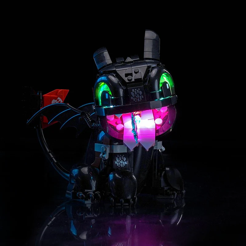 784 pcs How to Train Your Dragon: Toothless - Image 2