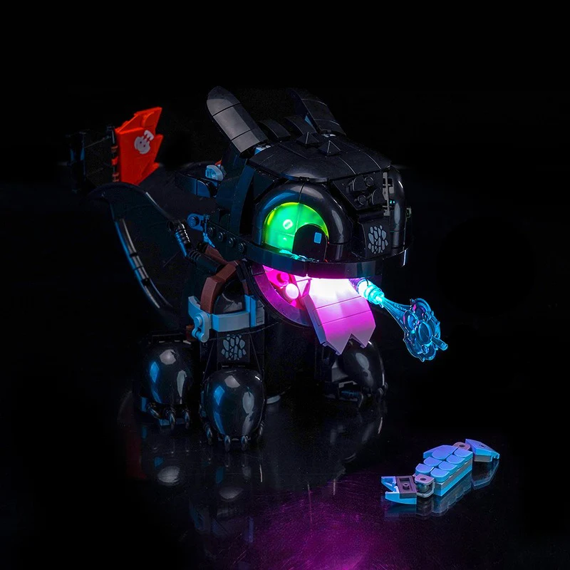 784 pcs How to Train Your Dragon: Toothless - Image 3