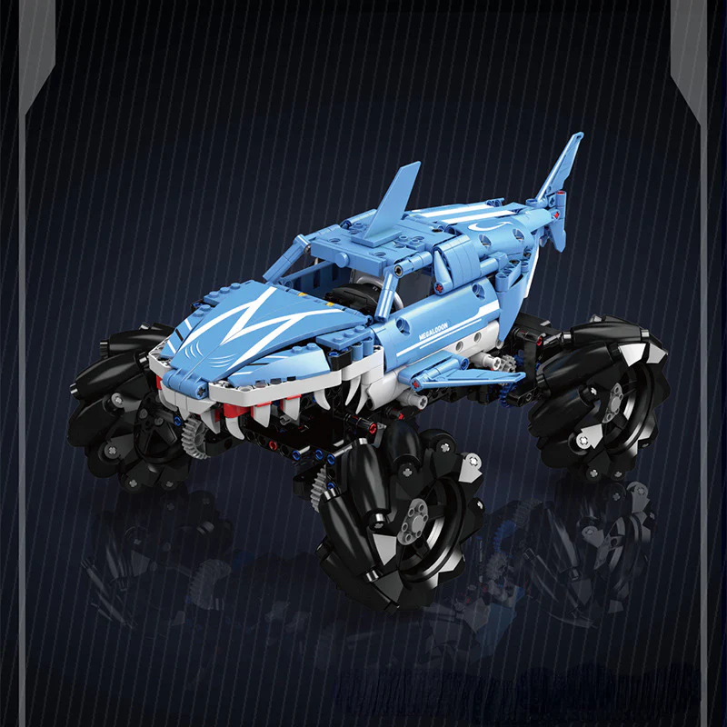 786pcs Mouldking 18032 Monster Jam Megalodon  Remote-controlled version - Image 3