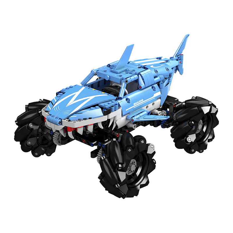 786pcs Mouldking 18032 Monster Jam Megalodon  Remote-controlled version - Image 7