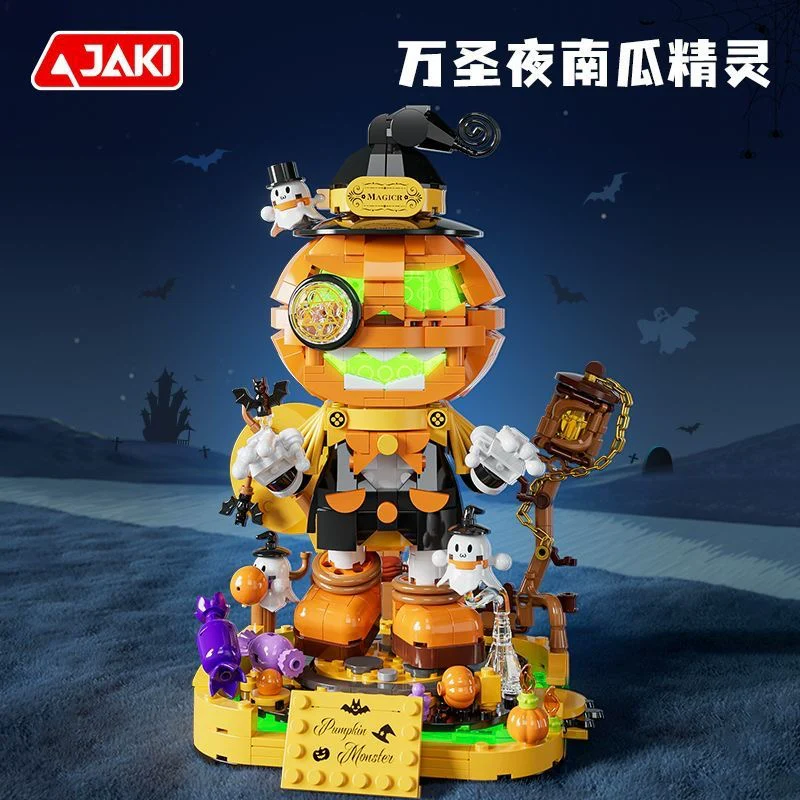 795 pcs JAKI AK108 Halloween Pumpkin Elf - Image 4