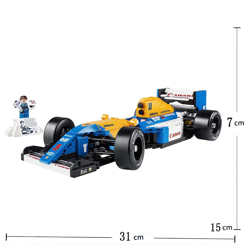 799 pcs Williams Racing FW14B & Nigel Mansell - Image 5