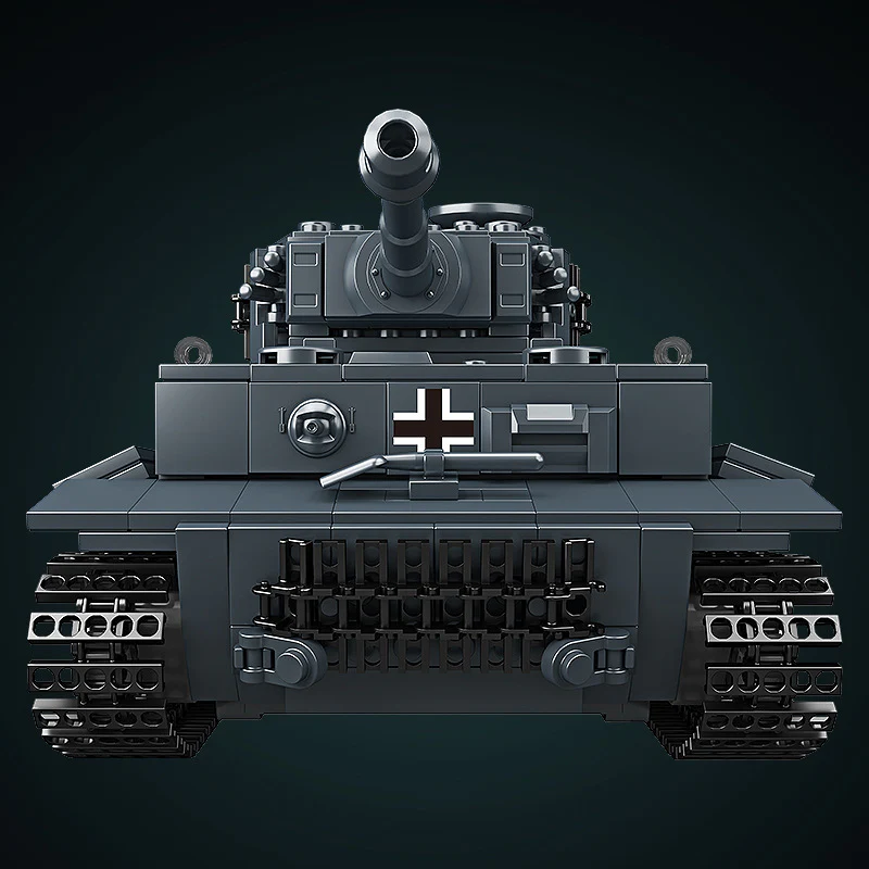 800+PCS MOULDKING 20014 Tiger Tank Simulate Recoil Sound(Dynamic with PF) - Image 5