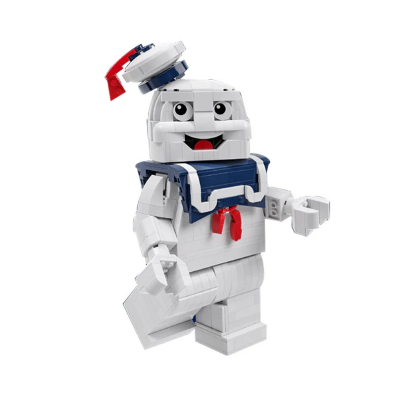 (Gobricks version) 800pcs MOC-117305 Stay Puft Marshmallow Man - Image 3