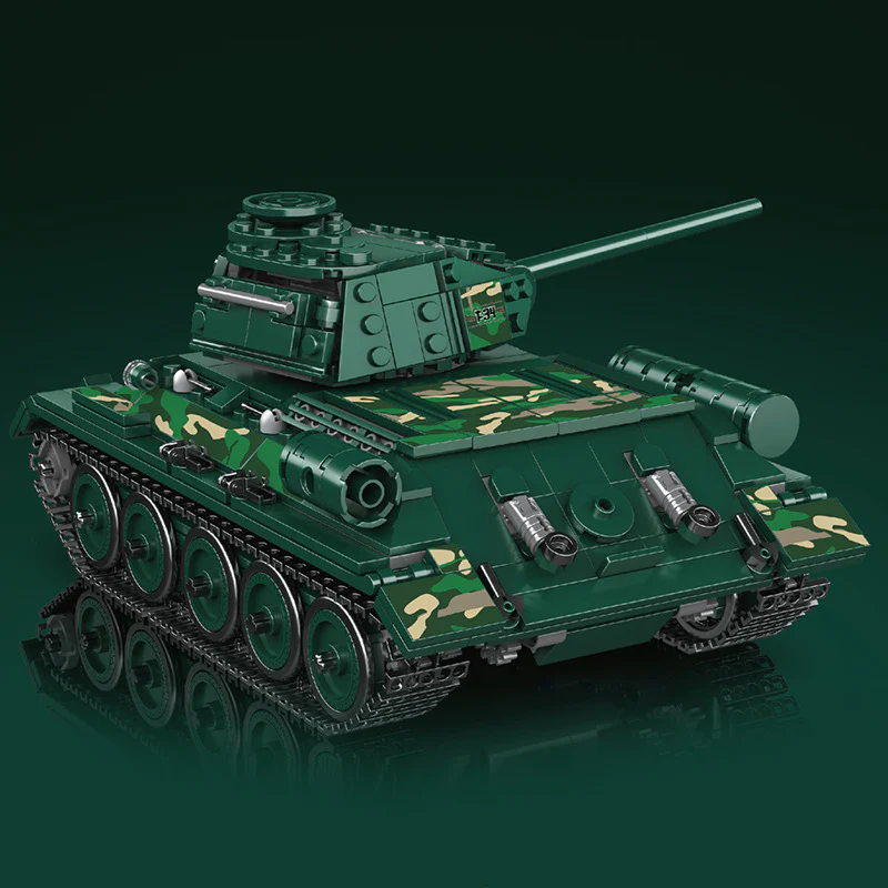800PCS 20015 MOULDKING T-34 Medium Tank Simulate Recoil Sound(Dynamic with PF) - Image 3