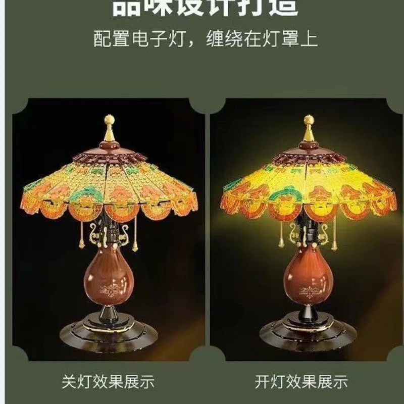 Mini Brickss 804pcs ZHEGAO 00398 Table Lamp - Image 3