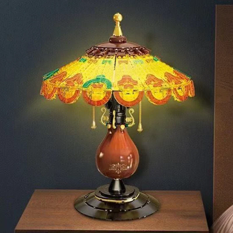 Mini Brickss 804pcs ZHEGAO 00398 Table Lamp - Image 4