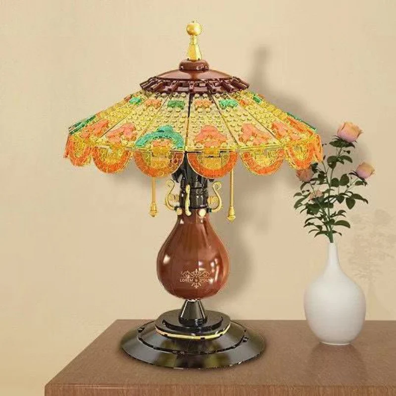 Mini Brickss 804pcs ZHEGAO 00398 Table Lamp - Image 5