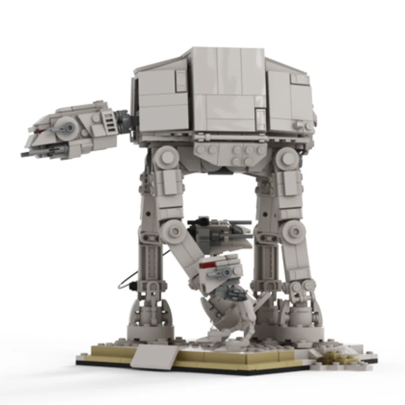 806PCS MOC-84723 Small Size Battle Of HOTH : AT-AT attack - Image 2