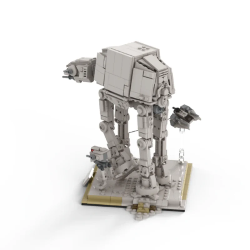 806PCS MOC-84723 Small Size Battle Of HOTH : AT-AT attack - Image 3