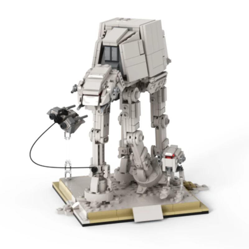 806PCS MOC-84723 Small Size Battle Of HOTH : AT-AT attack - Image 4