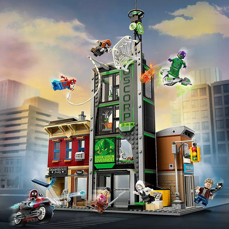 808 pcs Spider-Man vs. Oscorp - Image 2