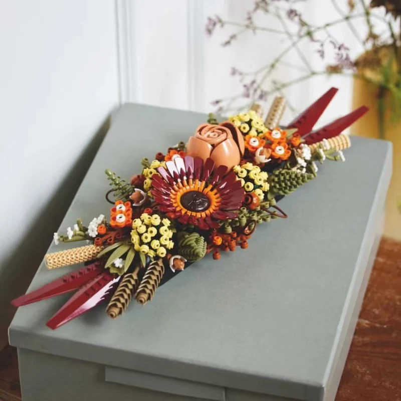 812PCS 99032 Dried Flower Centrepiece |939PCS 99033 Wildflower Bouquet - Image 3