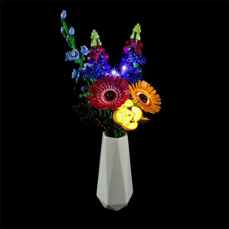 812PCS 99032 Dried Flower Centrepiece |939PCS 99033 Wildflower Bouquet - Image 5
