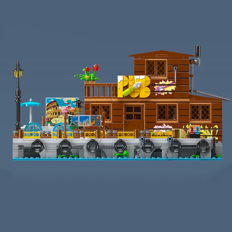 821pcs Mouldking 10109 Loading dock - Image 4
