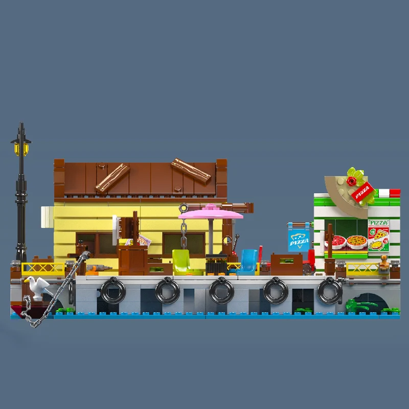 821pcs Mouldking 10109 Loading dock - Image 5