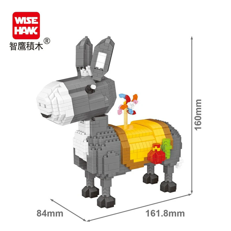 823pcs Weagle 2612 Lovely Donkey - Image 3