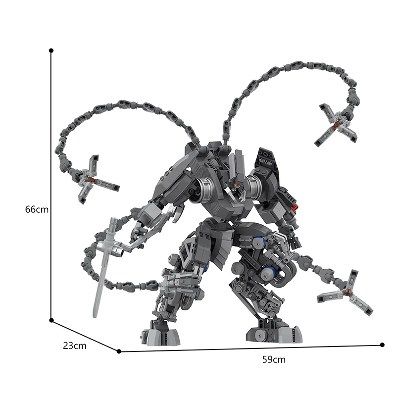 825PCS MOC-181462;robot/mecha - Image 5