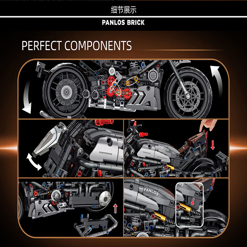 827PCS PANLOS 672002 Ducati Diavel - Image 3
