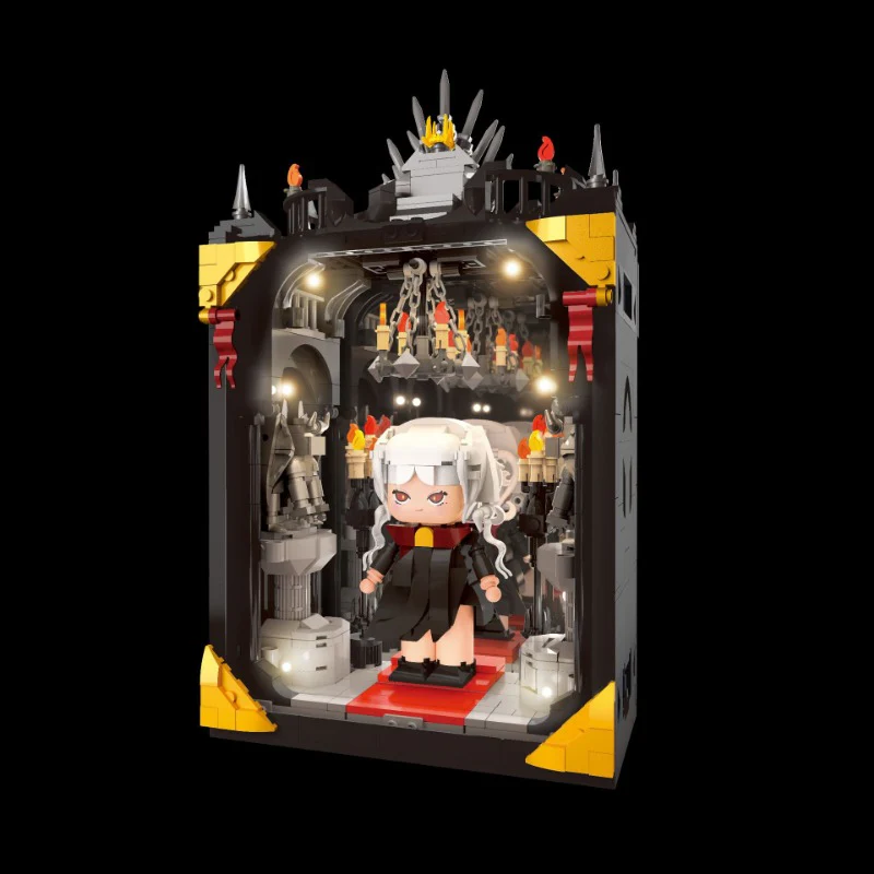 830pcs iambrick 30102 Darkness Shadow Temple - Image 5