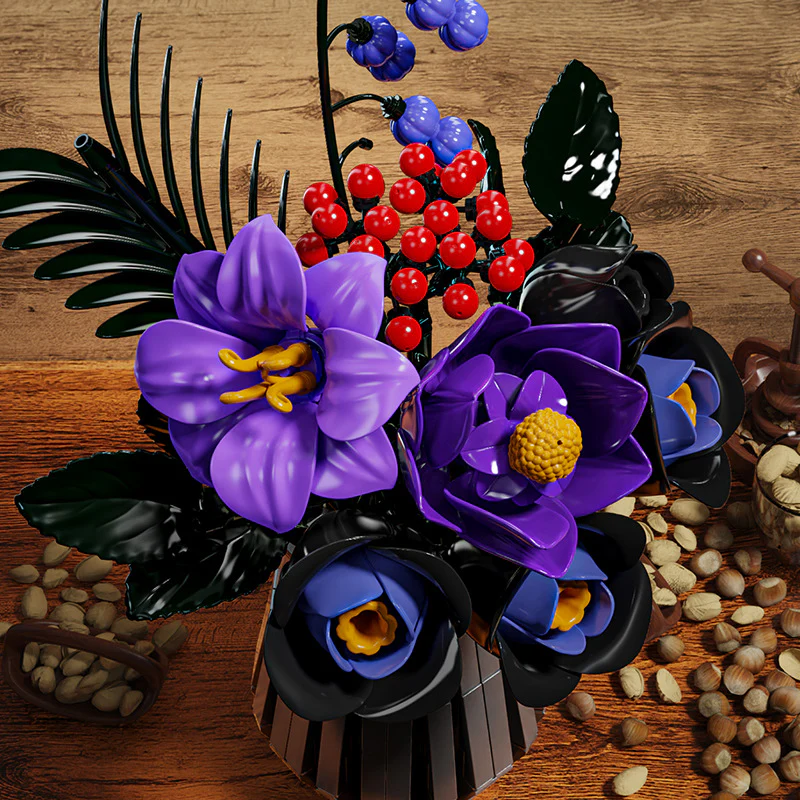 836pcs MJi 13038 Spelling Flower Story - Image 4