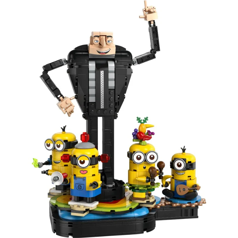 839 pcs Brick-Built Gru and Minions - Image 4