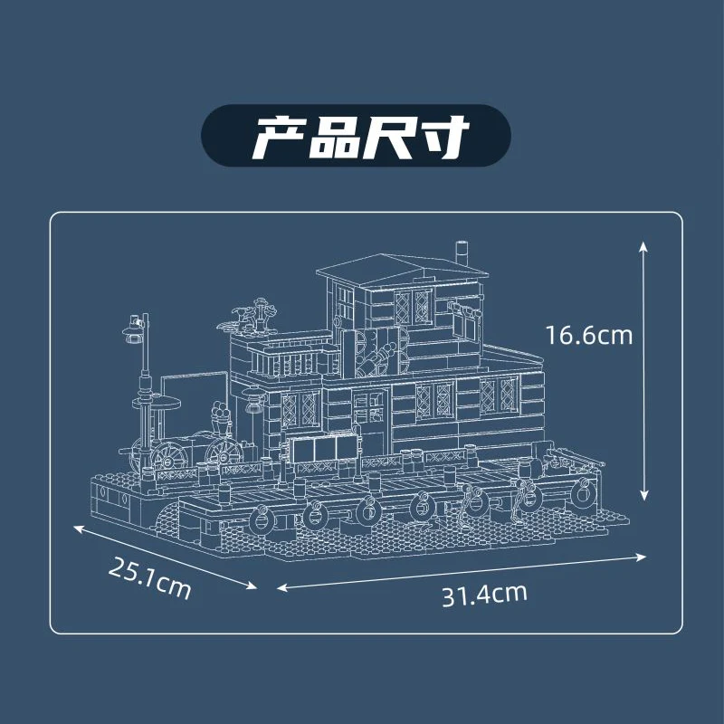 842pcs Mouldking 10108 The Quay Tavern - Image 7