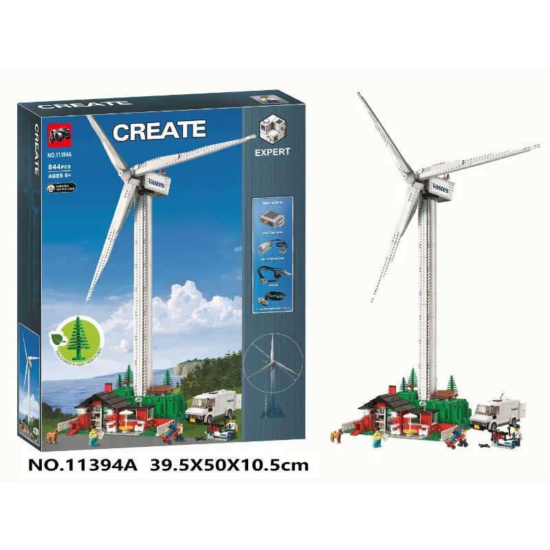 844pcs 113946 Vestas Wind Turbine - Image 2