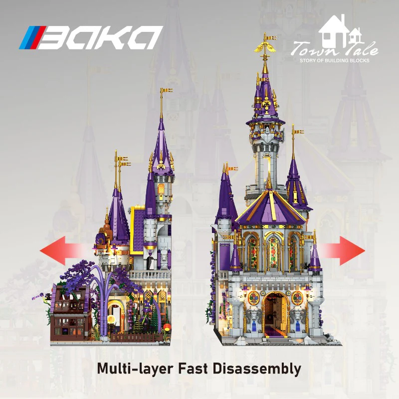8514 pcs BK 33210 Magic Castle - Image 3
