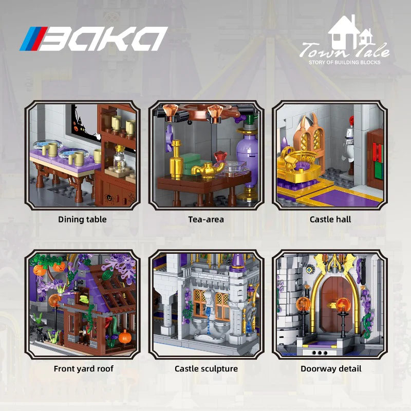 8514 pcs BK 33210 Magic Castle - Image 4